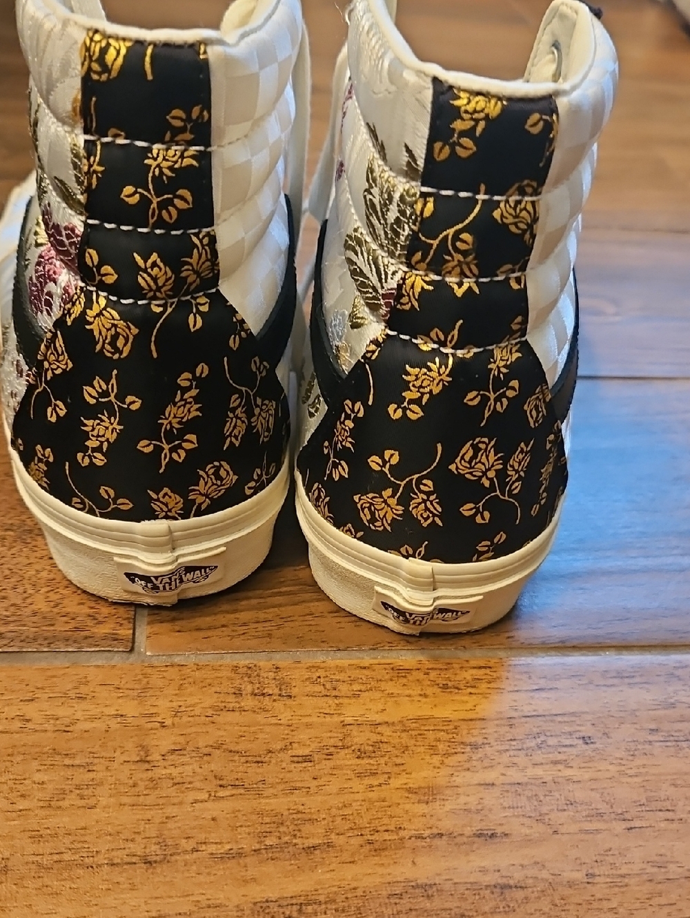 Vans Brocade Floral High-Top Sneakers - Picture 4 of 6